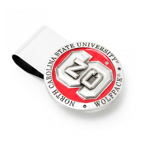 Pewter North Carolina State Wolfpack Money Clip